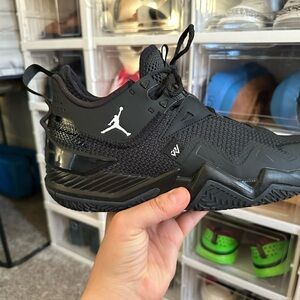 Jordan Black Boat Shoes